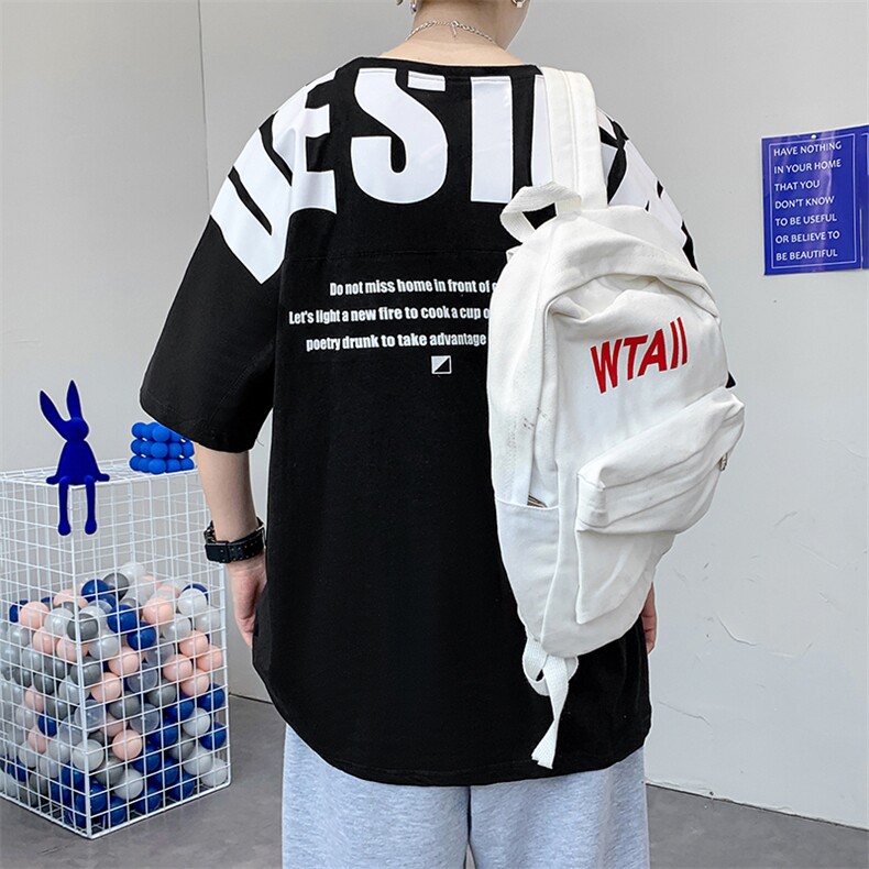 货足8XL-M2023夏季新款美式纯短袖T恤男胖子半袖体恤加肥加大,男装T恤,钱塘717(原712)