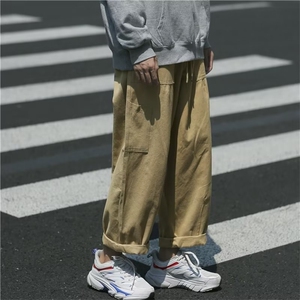 日系复古cityboy工装裤男高街美式裤子潮阔腿灯笼裤 K4537-P30图片