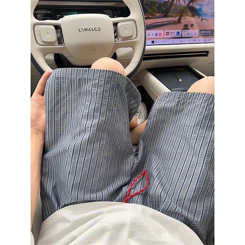 条纹美学撞色休闲百搭裤子时尚潮流复古街头短裤K776TP2548,男装休闲裤,电商A102B