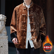 现货新中式男士情侣大码棉服立领棉袄MY9911-P130控198，男装棉衣，电商A021