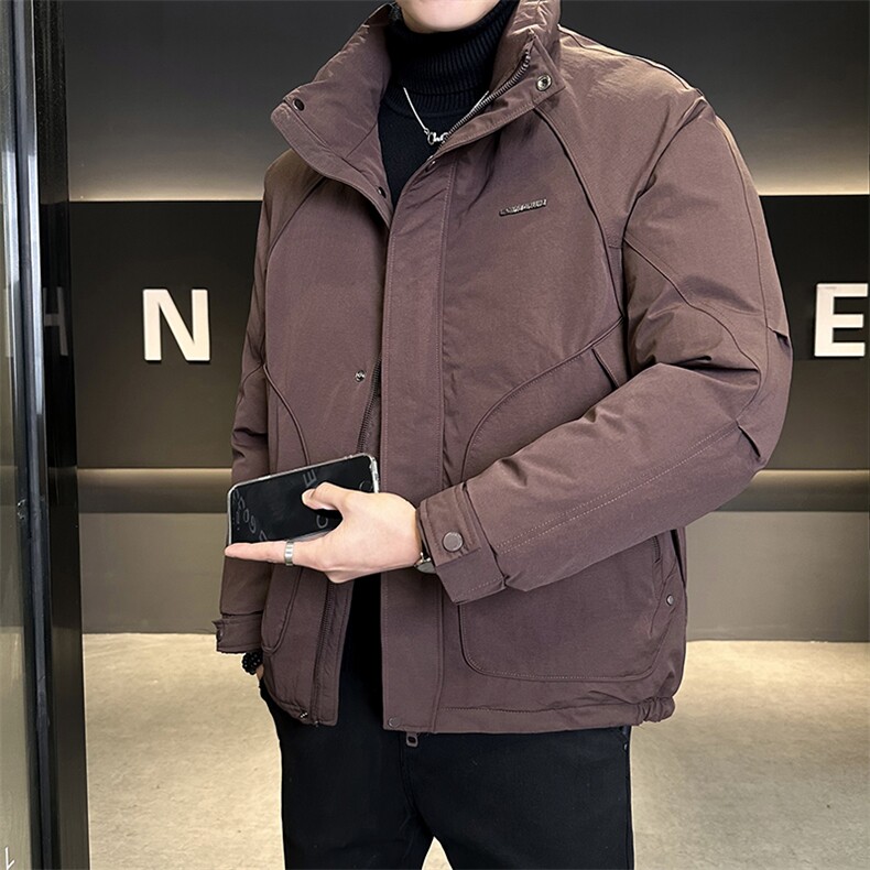 L-5XLMY617-P155立领三色棉衣保暖外套男填充物石墨烯绒棉，男装棉衣，电商B321-1