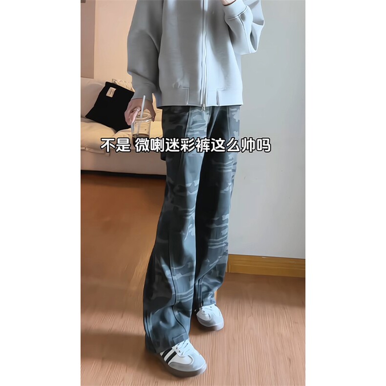 2025 秋季新款 内景美式伐木迷彩工装裤M-5XL GK25740-特P35图片