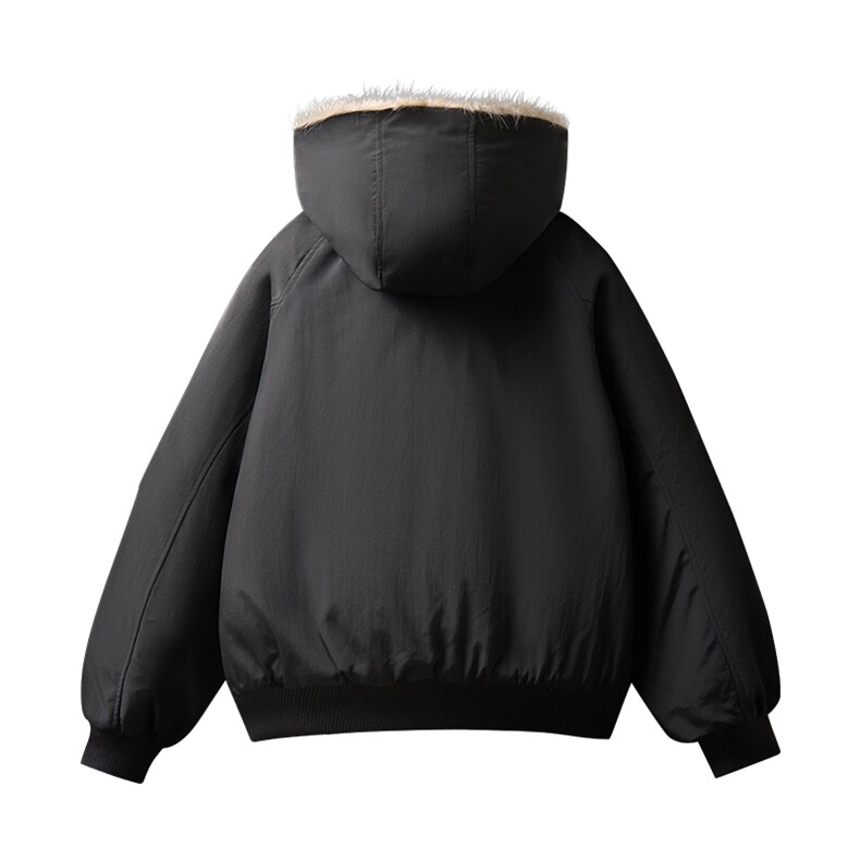 2025冬季新款大毛领保暖防风棉衣派克服外套男女同款XY2524-P85,男装棉衣,星座717