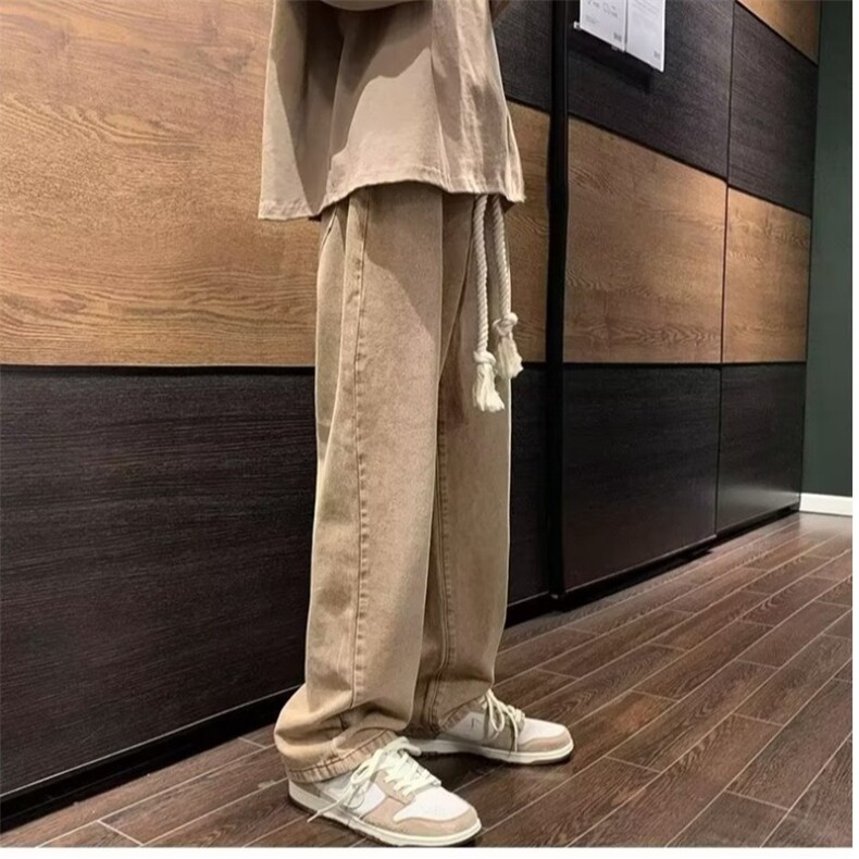 时尚秋季新款长裤牛仔裤ins男青春流行水洗日系潮潮流慵懒文艺,男装牛仔裤,星座506A