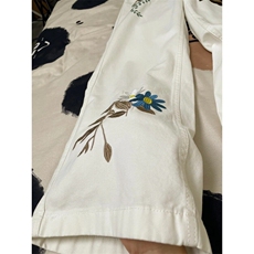 【有货】S6007ZZ-特45白色美式刺绣牛仔裤痞帅高级感裤子，男装牛仔裤，星座1007（原301D）