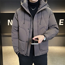 标50绒加厚款羽绒服男冬季2025新款连帽外套A313-66060-P235，男装羽绒服，电商A313