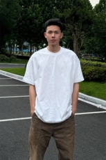 网图2026夏季新款230g纯棉圆领短袖T恤男DT6299特P14建议零售价38，男装T恤，电商A001