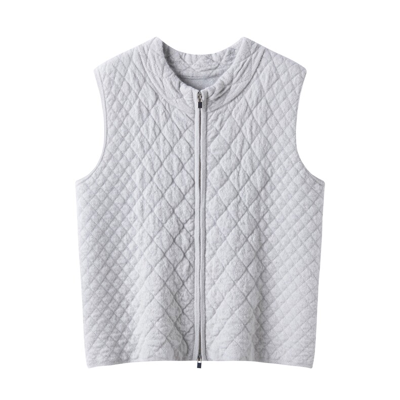 2026年秋季时尚百搭通勤简约休闲棉服马甲，女装马甲，暖习羊绒