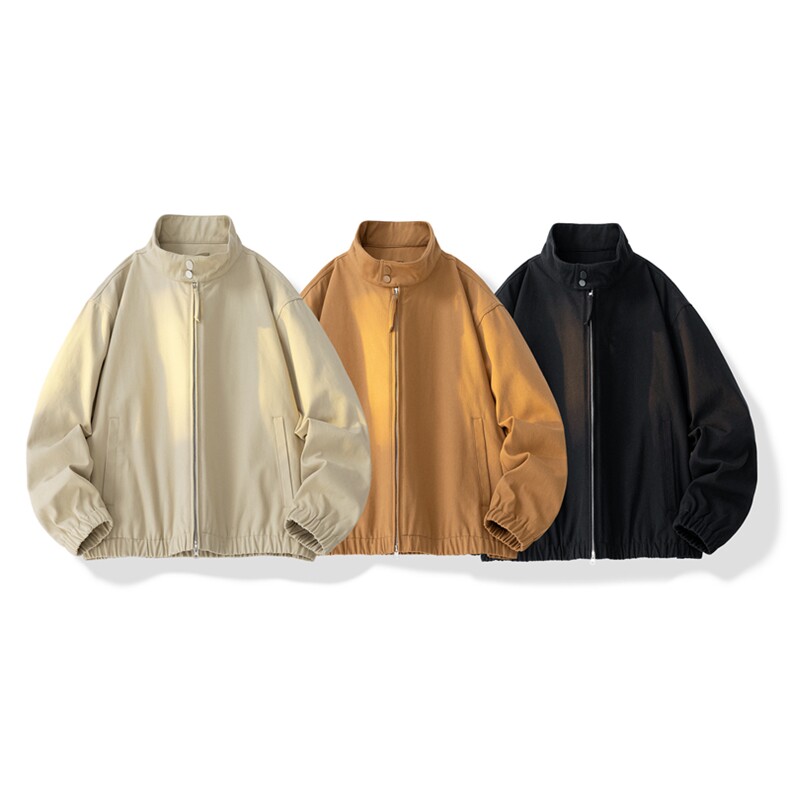 美式复古立领外套男士秋季新款休闲夹克JK02570-P85，男装夹克，星座308B-2