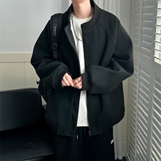 秋冬现货新款呢料外套男立领休闲呢子夹克A351-AJ2519-P115控168，男装夹克，电商A351