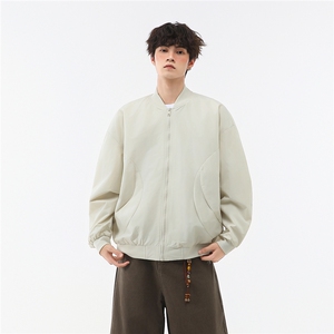 美式高阶秋季棒球服飞行员夹克设计感百搭情侣外套 J540799 TP35图片