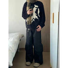 【有货】D561LL-特P58水貂毛毛衣男美式海马毛针织衫外套，男装针织衫/毛衣，星座1007（原301D）