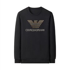 圆领卫衣春秋季新款宽松百搭长袖衣服中青年男士潮流休闲纯色男装，男装卫衣，电商B212（原钱塘6029）