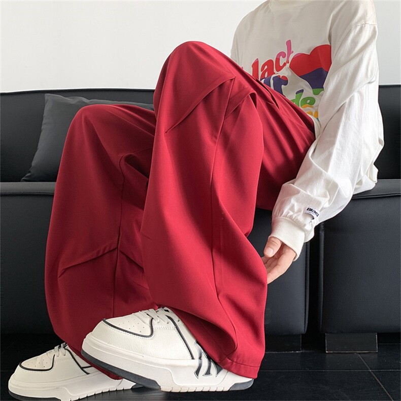 电商DSA028-CK2489P402025新款休闲纯色设计长裤男限价68,男装休闲裤,电商A028
