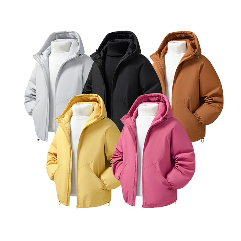 现货冬季连帽棉服得物二开跑量款棉衣男女同款C323-1-MY8850-P88，男装棉衣，电商C323-1