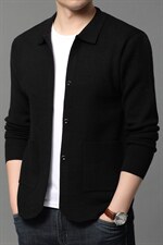 时尚宽松针织外套男秋冬季休闲毛衣中年男士开衫HPN9632-P105，男装针织衫/毛衣，电商B212（原钱塘6029）