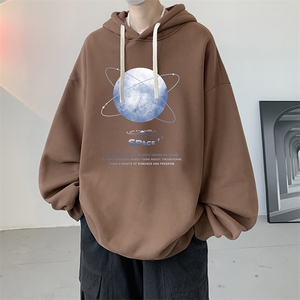 连帽卫衣男大码运动服帽衫外套WY2241-P35 加绒款-P40图片