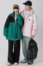 Cityboy情侣时尚连帽冲锋衣外套夹克团体班服，男装夹克，星座301D-5(原星座1415）