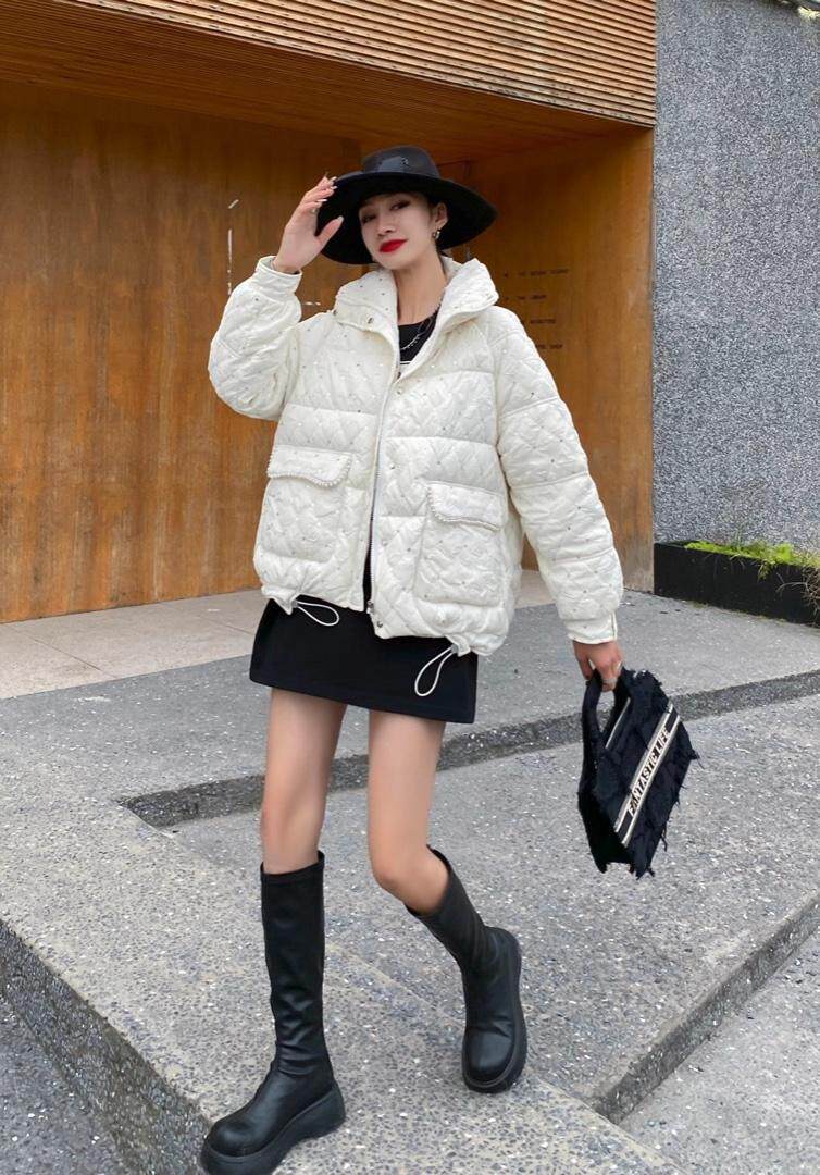 亮片羽绒服，女装羽绒服，千衣百顺