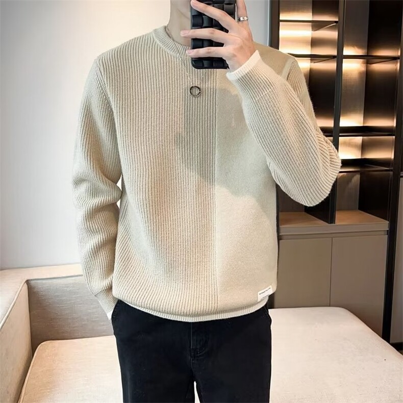 秋季新款圆领长袖卫衣男MY5-P50,男装针织衫/毛衣,星座308B-2