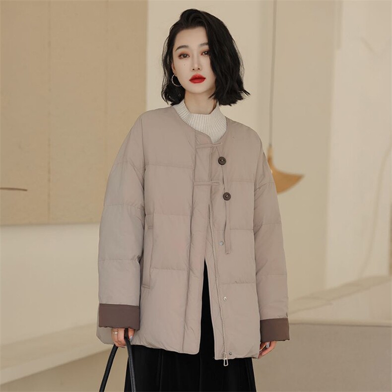 现货现货现货韩版百搭90白鸭绒小围巾保暖羽绒服,女装羽绒服,阳光伊恋