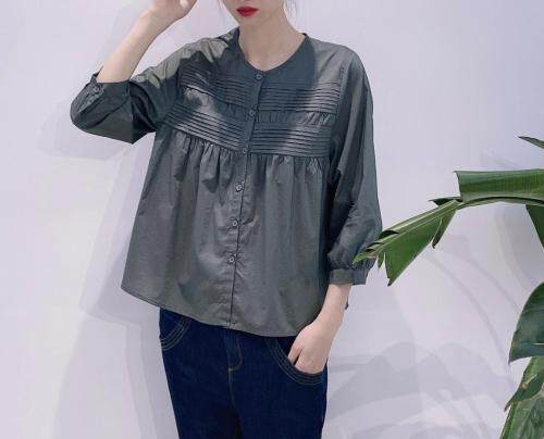 立体线秋款布衬衣，其它，琴阁