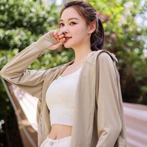 蕉下同款防晒服新款帽子面罩一体斗篷防晒衣图片