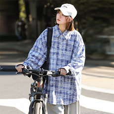 潮流宽松休闲上衣高街潮牌衬衫161-6577-P48，男装衬衫，电商A161