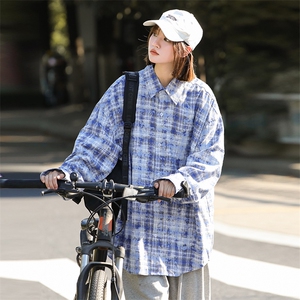 潮流宽松休闲上衣高街潮牌衬衫161-6577-P48图片