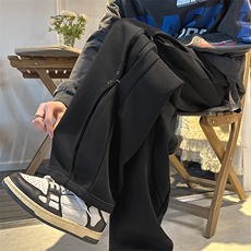 B266-C09-P5523春季新款设计宽松立体解构休闲长裤，男装休闲裤，星座B257-1