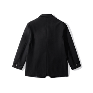 白底金属装饰西服男成分：96%聚酯纤维4%氨纶XF77069P85控128