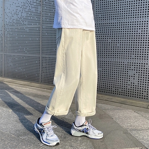 现货7色2025春夏款纯色牛仔裤直筒牛仔九分裤 A125-8802-特P30图片