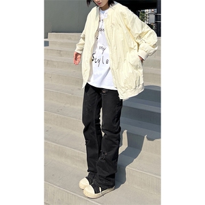 港风大码日系男女户外薄款休闲连帽防晒服 XZ213-JKFS03-P75控98图片