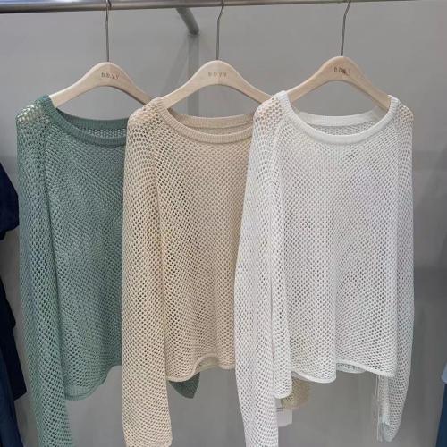 新品丝麻针织,女装,BAIBIANYIYI