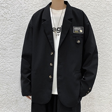 新款小西服韩版帅气流行西装雅痞港风外套百搭潮现货W521-P58，男装西服，星座512-2