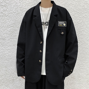 新款小西服韩版帅气流行西装雅痞港风外套百搭潮 现货 W521-P58图片