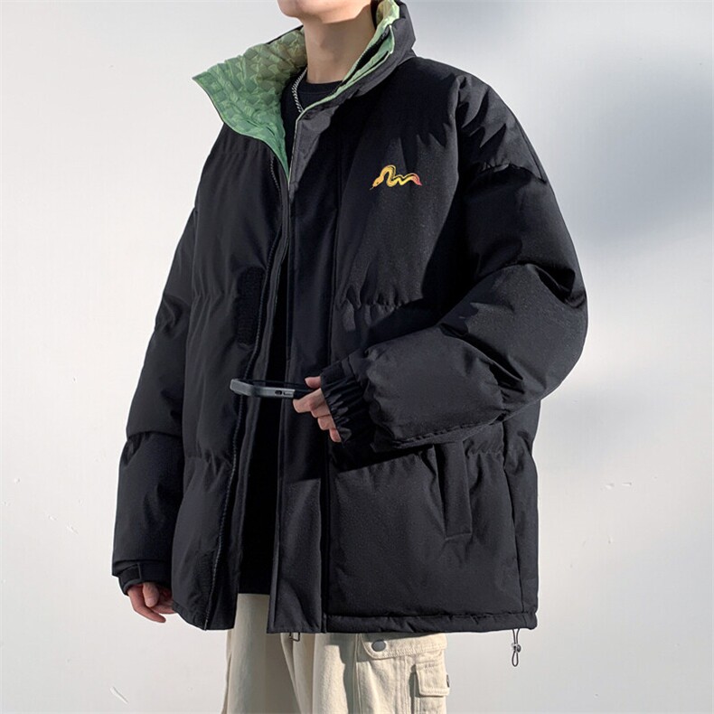 抖音得物品质深度库存三防面料假两件格子棉衣外套棉服66670特P85，男装棉衣，电商A486