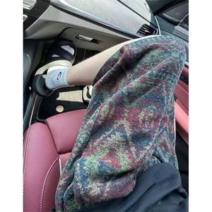 网络图现货  美式潮流夏季民族风帅气提花直筒休闲短裤JDK18-P38图片