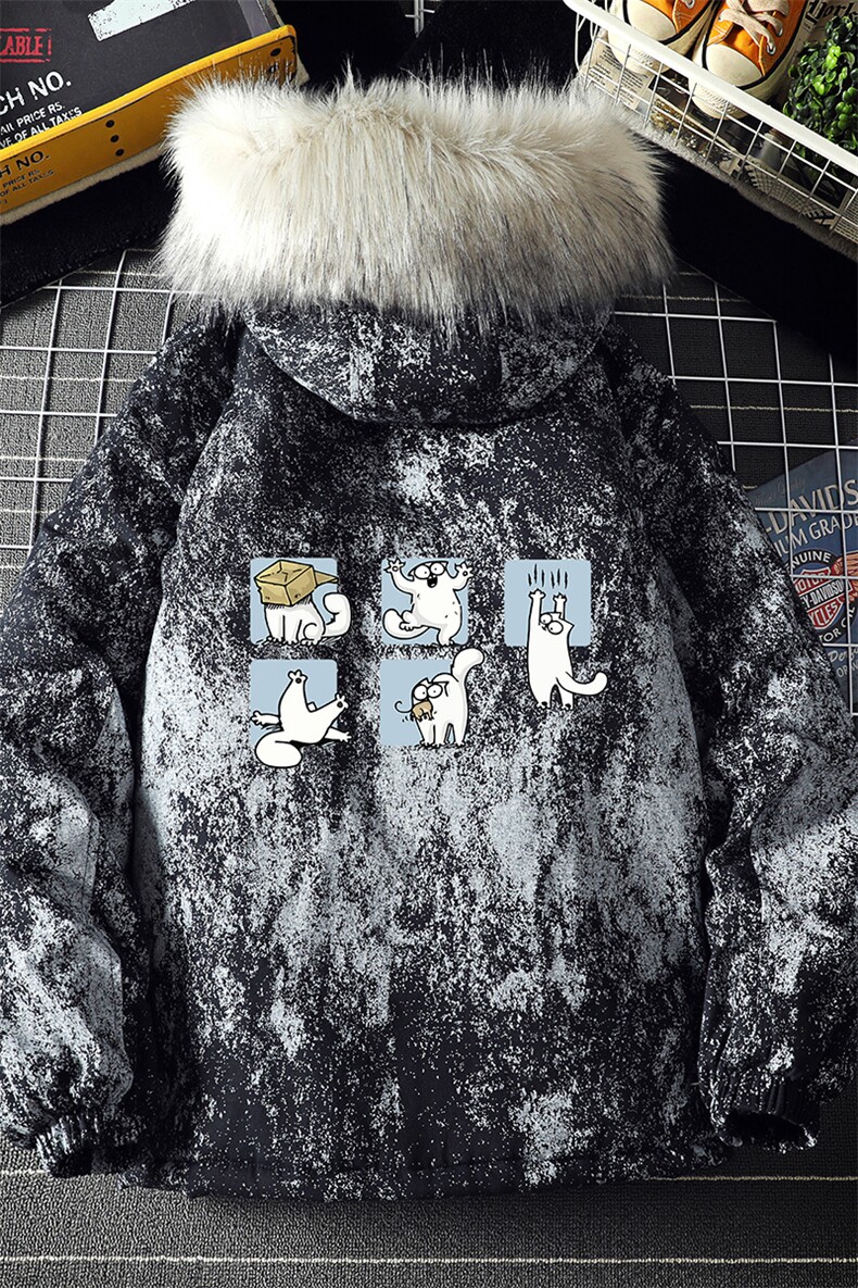 MC49097-P135日系潮衣男大码派克服男工装服外套袄,男装棉衣,电商A040A