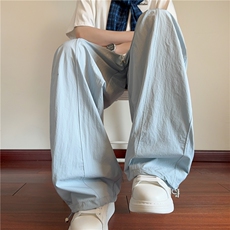 夏季新款字母刺绣设计透气速干宽松休闲裤B315-K25590-特p30控58，男装休闲裤，电商B315