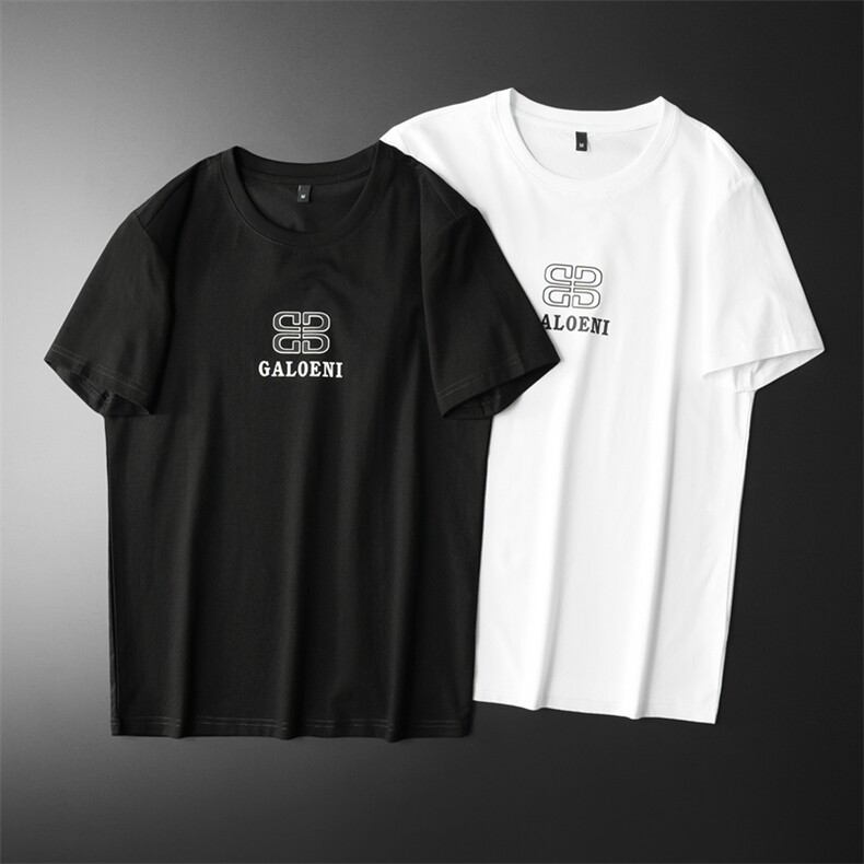 新款品质高端精品欧货夏季男T恤短袖潮流抖音A227B-A-739-P48,男装T恤,电商A227B（原钱塘4066-1）