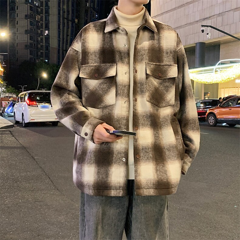 小香风外套男春秋季新款青少年宽松潮流夹克JK0239-P85,男装夹克,星座308B-2