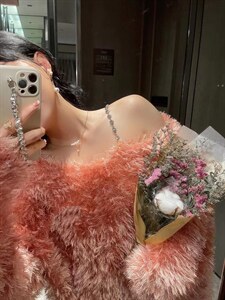 露肩钻带毛衣,女装针织衫/毛衣,CHERRY·印