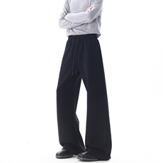 03春新款软糯丝滑空气层卫裤直筒宽松通勤神裤XZ211-1-K2608-P50，男装休闲裤，星座211-1