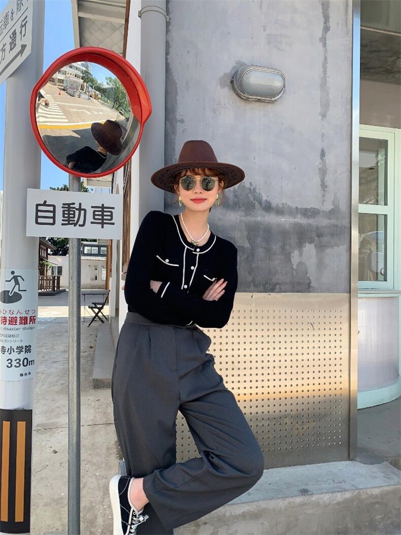 秋季新款，羊绒小开衫，其它，曼述