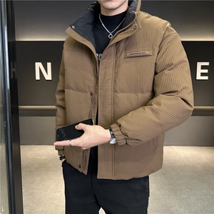 冬季新款立领白鸭绒加厚韩版抗寒防风羽绒服外套上衣男YR128P170图片