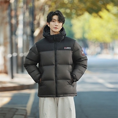 连帽羽绒服男款90白鸭绒羽绒服防寒保暖外套休闲棉衣1227-p310，男装羽绒服，电商A016
