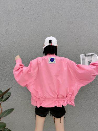 彩色夹克防晒，女装，玩美