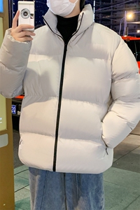 Y2391-P148 M-7XL冬季大码90白鸭绒羽绒服面包服 控198图片
