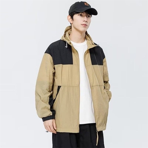 RP41-P38日系户外休闲轻薄连帽防晒服外套图片